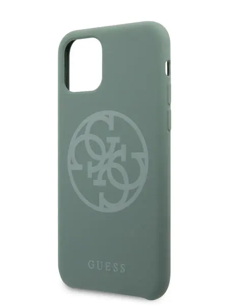 GUESS Чехол на iPhone 11 силиконовый Silicone