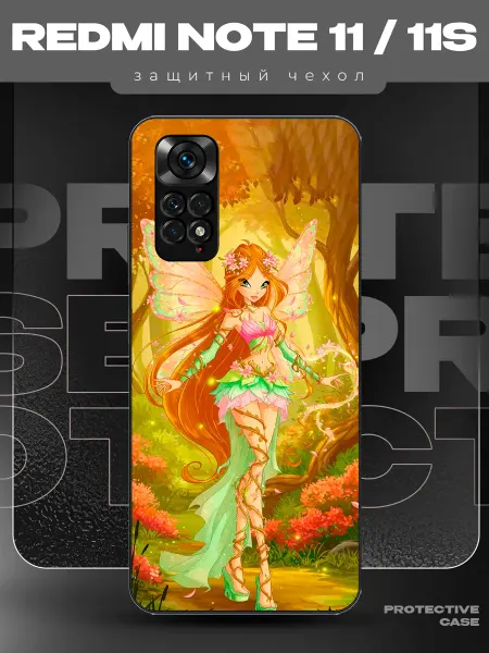 MeowCase Чехол на Redmi Note 11 с принтом винкс Стелла