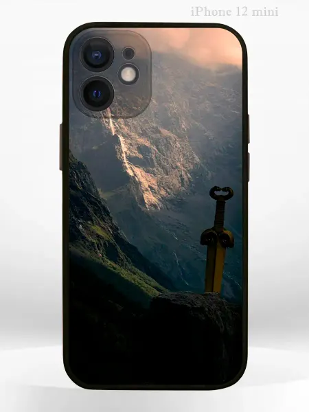 Чехол на iPHONE 12 MINI с принтом Осетия