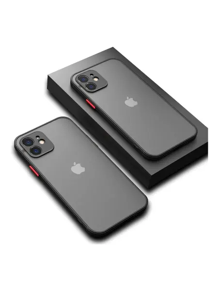 Чехол для iPhone 12 матовый противоударный Premium