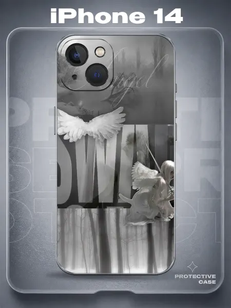 MeowCase Чехол на iPhone 14 с принтом swag y2k