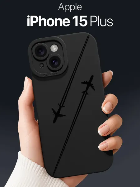 SCDesign Чехол на iPhone 15 Plus с самолетами