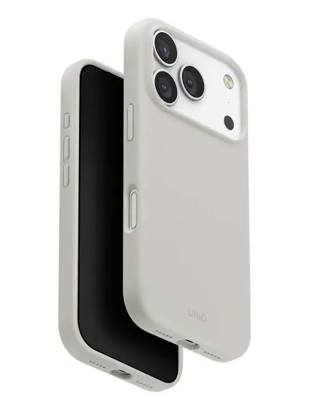 UNIQ Чехол на iPhone 17 Pro, силиконовый LINO Magsafe, Soft-touch