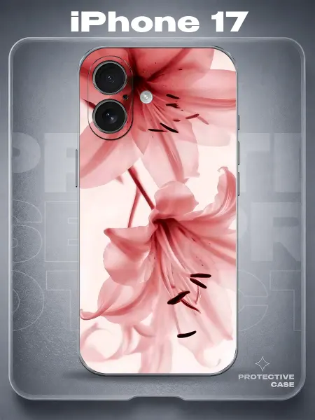 MeowCase Чехол на iPhone 17 с принтом y2k pinterest цветы