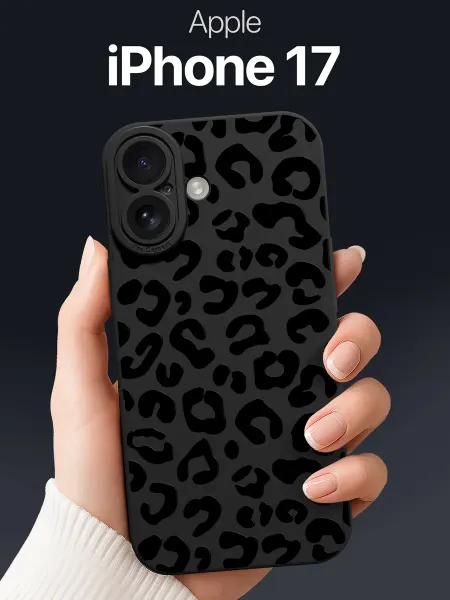 SCDesign Леопардовый чехол на iPhone 17