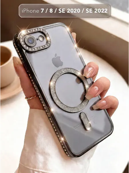ЧЕХОЛБЕРИ Чехол с MagSafe на iPhone 7, iPhone 8, SE 2020, SE 2022