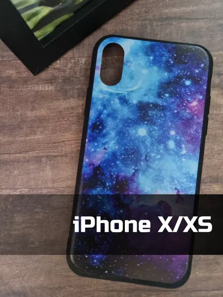 MixCase Чехол на iPhone Х XS черный звездное небо
