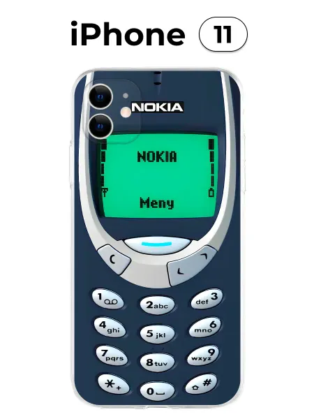 UV Shop Чехол на iPhone 11 с принтом (Nokia)