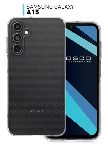 Rosco Чехол на Samsung A15 прозрачный