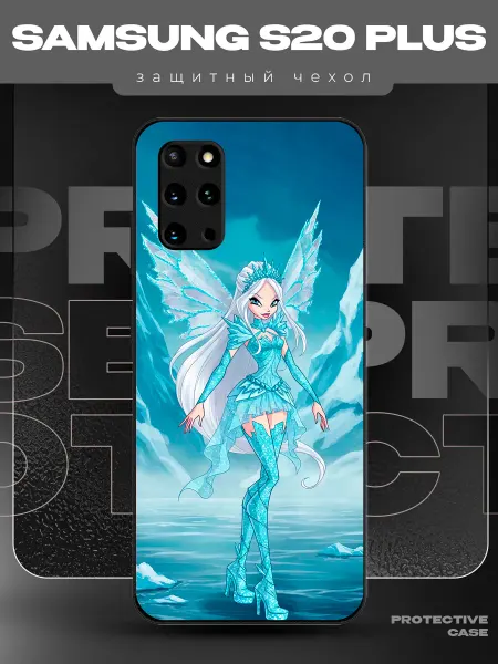 MeowCase Чехол на Samsung S20 Plus с принтом айси винкс