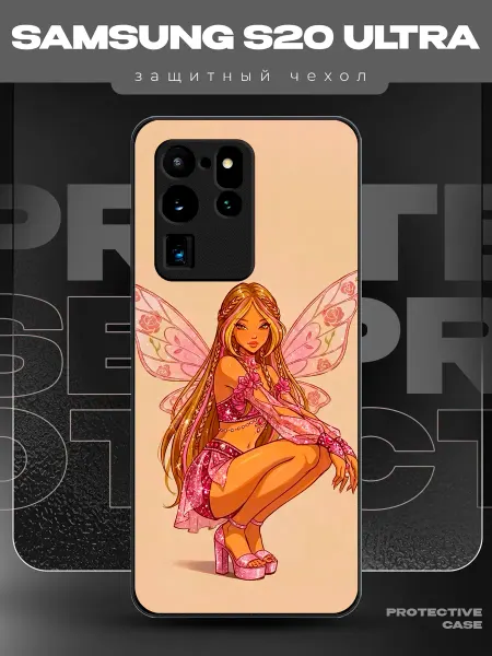 MeowCase Чехол на Samsung S20 Ultra с принтом феи финкс