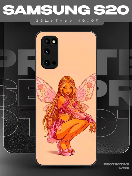 MeowCase Чехол на Samsung S20 с принтом феи финкс