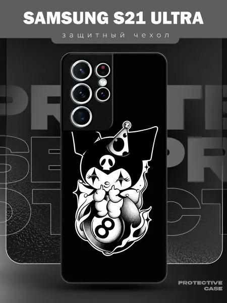 MeowCase Чехол на Samsung S21 Ultra с принтом Y2K куроми