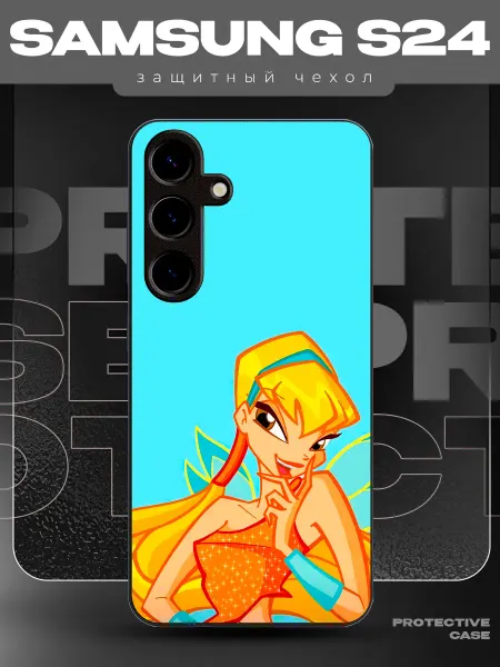 MeowCase Чехол на Samsung S24 с принтом винкс Стелла