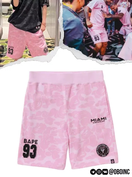 Bape Шорты спортивные Inter Miami