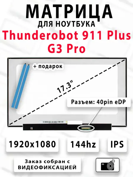Матрица для ноутбука Thunderobot 911 Plus G3 Pro