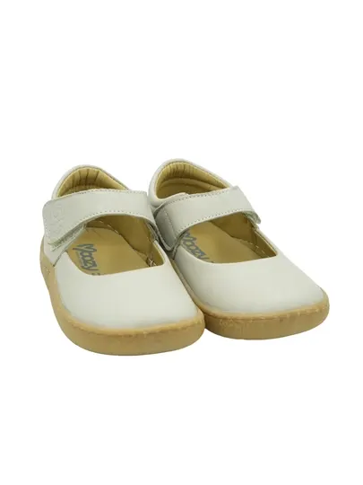Детские кожаные туфли barefoot для девочек с удобной застёжкой