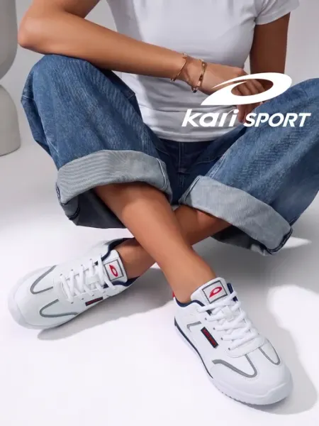 Kari Кроссовки женские белые повседневные легкие