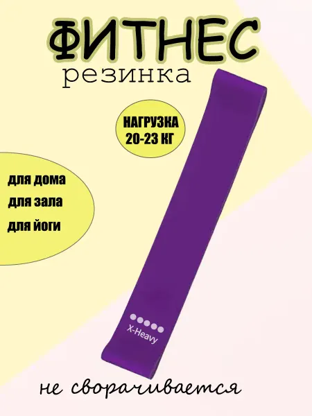 Резинки для фитнеса и йоги