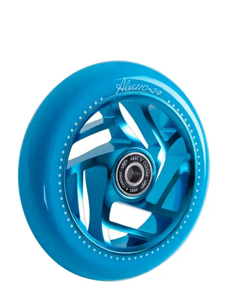 TechTeam Колесо для самоката X-Treme 110*24мм, Aloe, blue