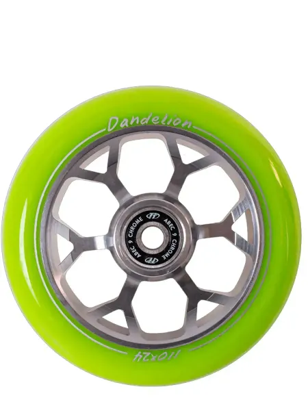TechTeam Колесо для самоката X-Treme 110*24мм, Dandelion, green