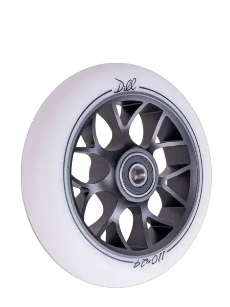 TechTeam Колесо для самоката X-Treme 110*24мм, Dill, white