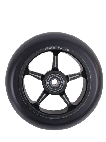 TechTeam Колесо для самоката X-Treme 120*30мм, Biggie, black