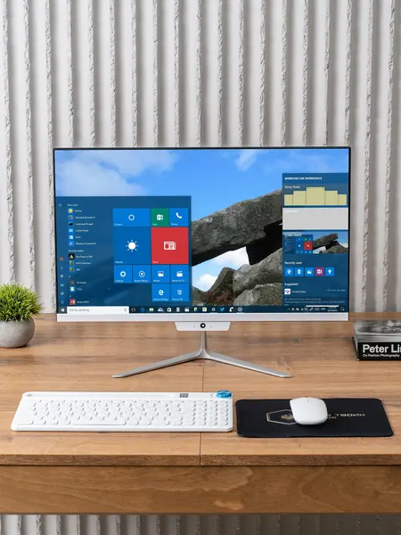 Моноблок 24 дюйма, Intel Core i5 4590, Windows 11pro, SSD 1ТБ, RAM 16ГБ, Wi-Fi/Bluetooth, черный