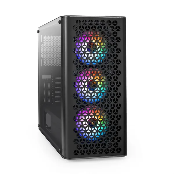 Компьютер CyberX - R55500 AMD Ryzen 5 5500 3.6 ГГц/RAM 16 ГБ/SSD 512ГБ/NVIDIA GeForce RTX 5050 8 ГБ