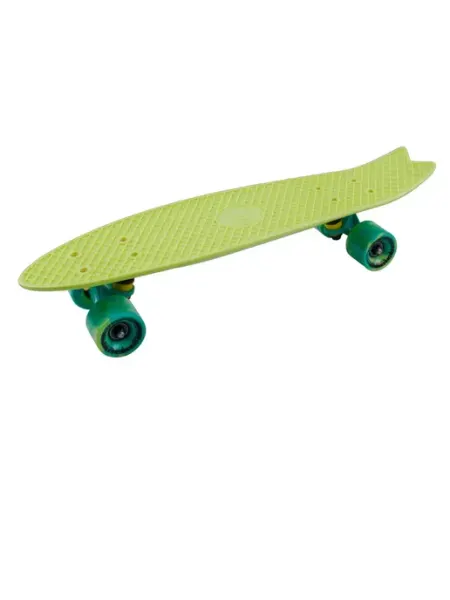 TechTeam Скейтборд пластиковый Fishboard 23 dark light green
