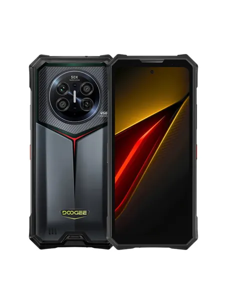 Смартфон Doogee V50 12/256Gb, Global, Midnight Black (Черный)