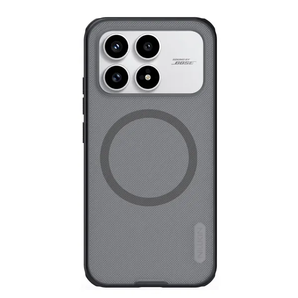 Чехол тонированный c встроенным круглым магнитом для Xiaomi Poco F8 Pro и Redmi K90, серия Super Frosted Shield Pro Magnetic (Clear version) от Nillkin