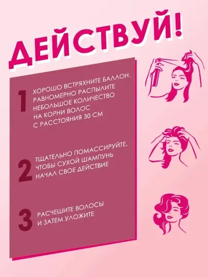 Сухой шампунь для волос Batiste Dry Shampoo, 200 мл