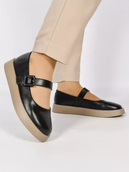 AFF SHOES Туфли на платформе с ремешком школьные
