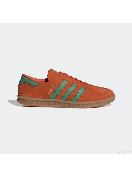 Adidas Hamburg кеды из натуральной замши