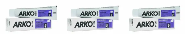 ARKO Крем для бритья Сенсетив 65 мл, 3 шт