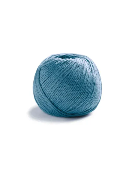 LAMANA Пряжа Cosma Косма, 50г 100м, цв. 12 джинсовый