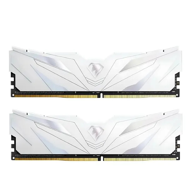 Оперативная память Netac Shadow DDR4 II 32GB (16Gbx2) 3200MHz PC25600 CL16, White с радиатором (NTSWD4P32DP-32W)