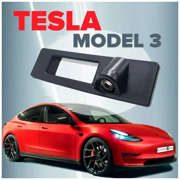 Омыватель камеры заднего вида для Tesla model 3 дорестайлинг 2018-2023 3945 CleanCam