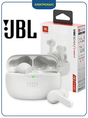 JBL Беспроводные наушники Wave Beam, черные