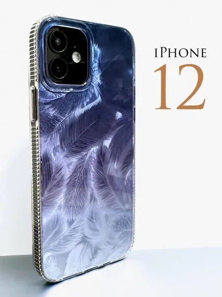 CRAZY CAT Чехол на iphone 12 Перо