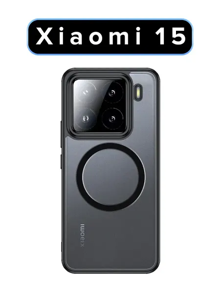 Wlons Чехол для Xiaomi 15 с MagSafe прозрачный матовый