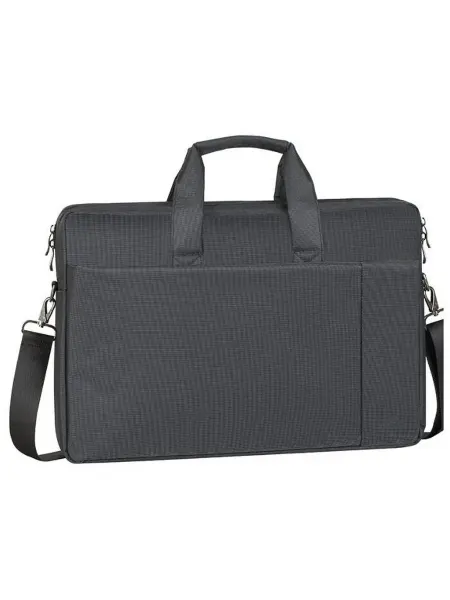 Riva Сумка для ноутбука 17.3" 8257 черный полиэстер (8257 BLACK)