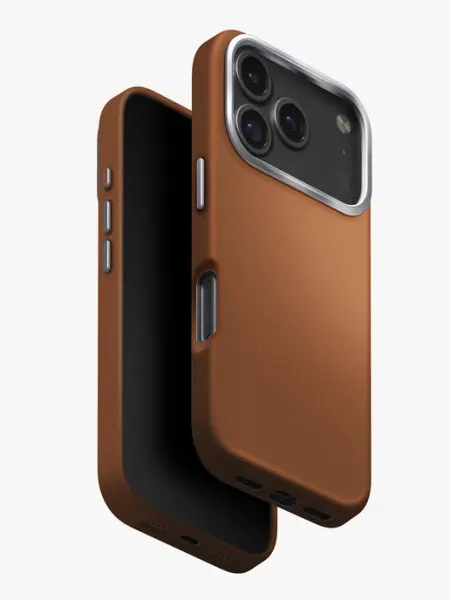 UNIQ Чехол на iPhone 17 Pro, Lyden Magsafe из экокожи PU Leather