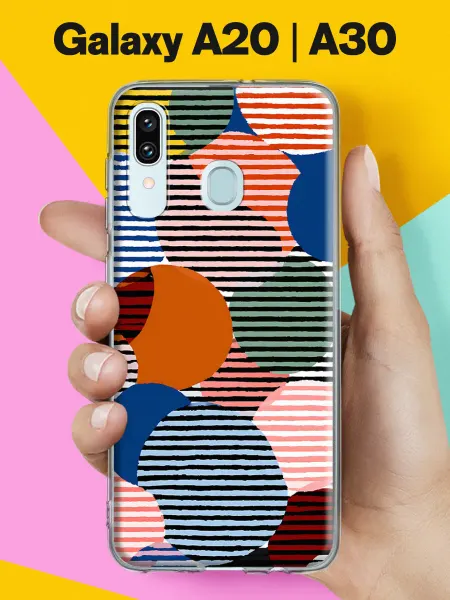 Samsung Чехол на A20 A30 с принтом