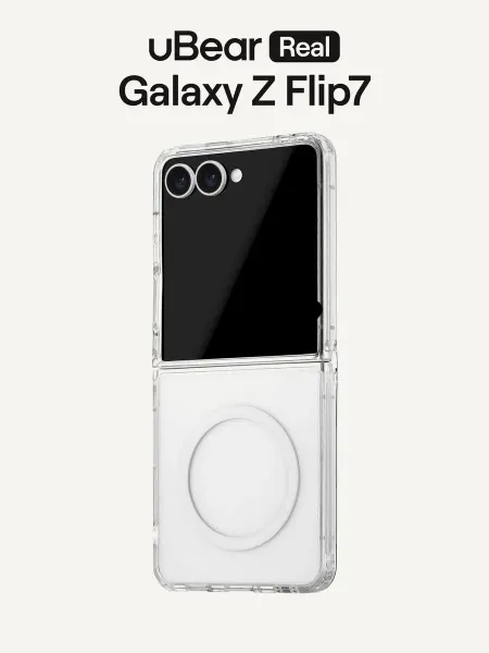 UBear Чехол на Samsung Galaxy Z Flip7 Real Mag Case, MagSafe