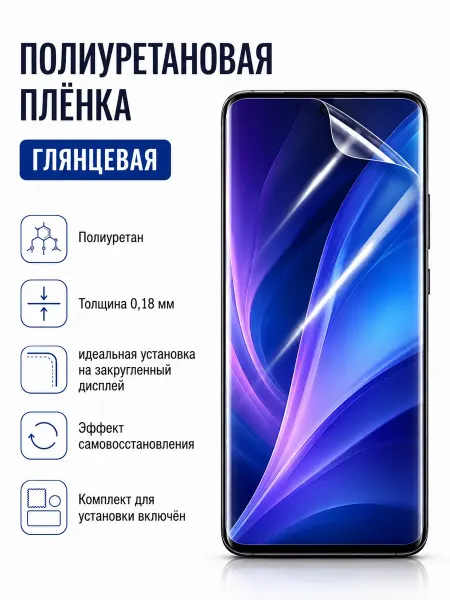 Глянцевая защитная пленка для Honor 200