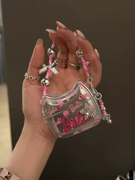 Чехол для наушников AirPods 4 Barbie