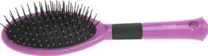 Расческа для волос DEWAL BEAUTY Индиго массажная, с пластиковым штифтом, овальная