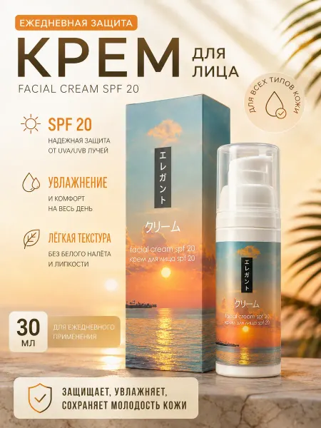 The VIRgin Beauty Крем для лица увлажняющий с SPF